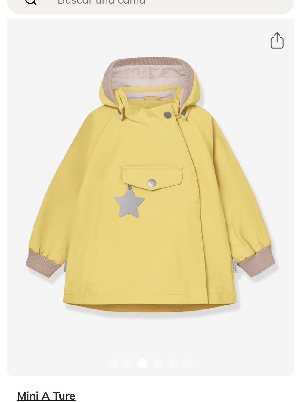 MINI A TURE MATWAI JACKET Size 2Y